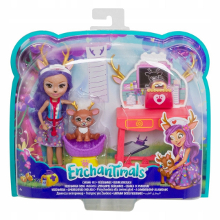 ENCHANTIMALS - Enchantimals Jelonek Clinic pre zvieratá