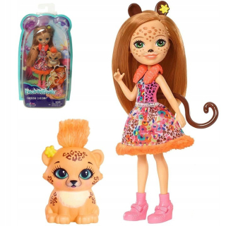 ENCHANTIMALS - ENCHANTIMALS DOLLY CHERISH + GEEŇAH
