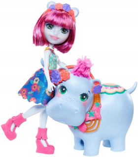 ENCHANTIMALS - ENCHANTIMALS DOLLY HIPPO SET