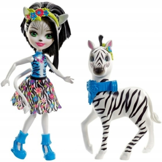 ENCHANTIMALS - ENCHANTIMALS BOLIKA A ZEBRA ZELENA FKKY72