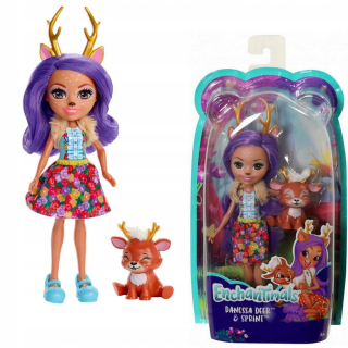 ENCHANTIMALS - Enchantimals Doll + Jelonek