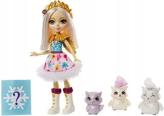 ENCHANTIMALS - ENCHANTIMALY DOLLY OWL PET KIT SOW