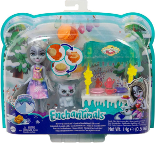 ENCHANTIMALS - Enchantimals Zimná bábika GJX37 Mattel