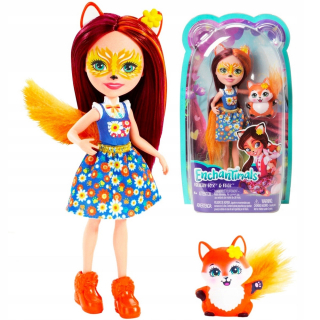 ENCHANTIMALS - Enchantimals bábika FELICKÁ FOX DVH87