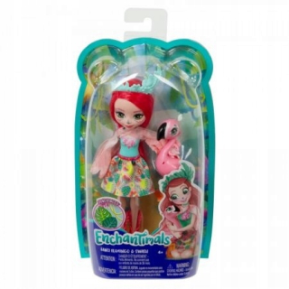 ENCHANTIMALS - Enchantimals Doll Pet Fanci Flaming GFN42