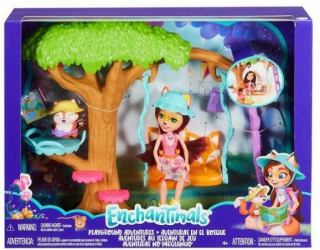 ENCHANTIMALS - ENCHANTIMALS DOLL + FRH45 Nábytok