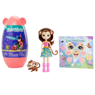 Enchantimals Merit Monkey + zvieratko GPL97