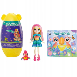 Enchantimals Peeki Parrot + zvieratko GPL95