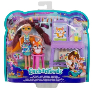 Enchantimals Umelecké štúdio Bábika a líška