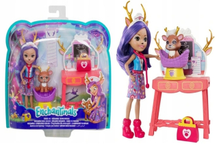 Enchantimals Veterinárna klinika set FFC62 GBX04