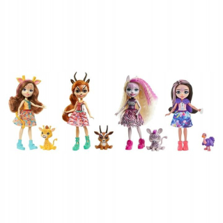 Enchantimals Priateľky zo žiarivej savany 4+ Mattel
