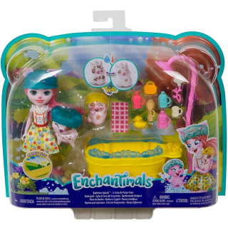 Enchantimals - enchantimals rozhnutie svojovacieho vozidlá GJX35 / GJX36