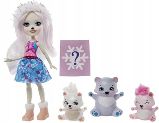Enchantimals: Rodina - Pristina Polar Bear, Glacier, Diver, Paddle (GJX47) Vek: 4