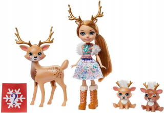 Enchantimals Rodina Rainey Soby GNP17 Mattel