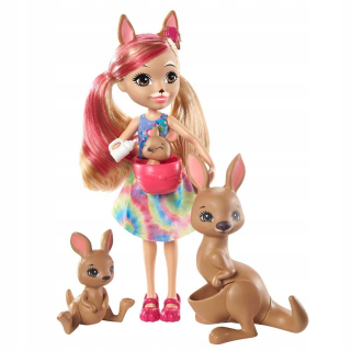 ENCHANTIMALS - ENCHANTIMALS FAMILY WIELOPAK KANGAROKI GTM31