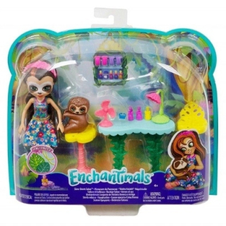 Enchantimals Relaxačná Zóna s Lenochom