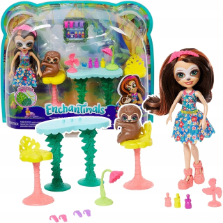 ENCHANTIMALS - Enchantimals Relaxačná Zone Doll Sela Leniwiec