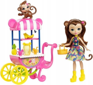 ENCHANTIMALS - ENCHANTIMALS Kočík so ZOŁKI + BOLENA S PET
