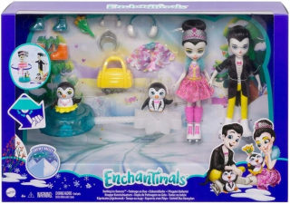 ENCHANTIMALS - Enchantimals set bábiky tancuje na ľade gjx49