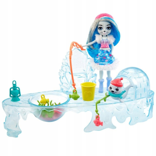 Enchantimals Zimné rybárčenie Set GJX48