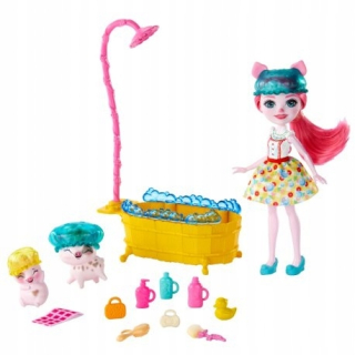 ENCHANTIMALS - Enchantimals Plavecký bazén + bábika PETYA PAG STREUS