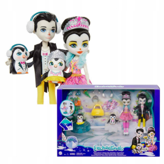 ENCHANTIMALS - Enchantimals Dolls Zimné Pingwinka Set