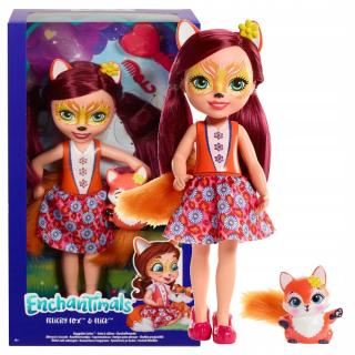 ENCHANTIMALS - Enchantimals Felicity Bill + Lisek Big 31cm