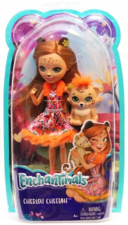 ENCHANTIMALS - ENCHANTIMALS DOLLY DOLLY CHERISH + GEPARD FJJ20
