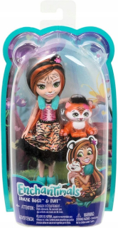 ENCHANTIMALS - ENCHANTIMALS DOLLY PET TANZIE TIGER FRH39