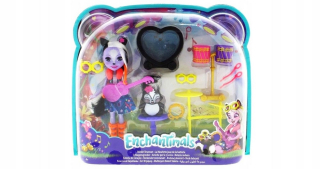 ENCHANTIMALS - ENCHANTIMALS DOLL + ROCK PET DRUM ZES