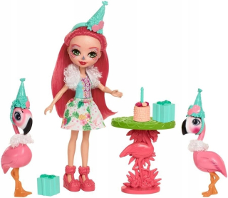 ENCHANTIMALS - Enchantimals Party Birthday Flaming Doll Set