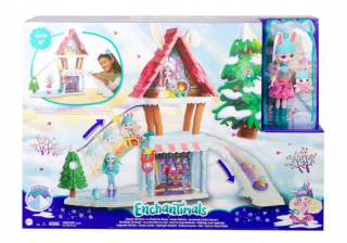 Enchantimals súprava Zimná chata GJX50