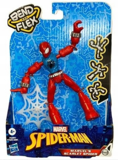 SPIDERMAN - F2297 Hasbro Spiderman Bend Flex Scarlet Spider