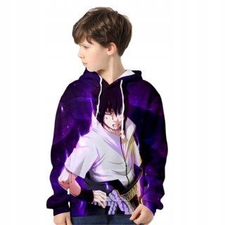 NARUTO - Fashion Deti Naruto Tlač mikiny s kapucňou