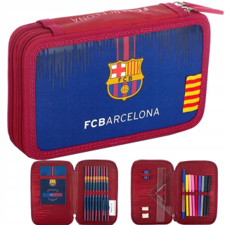 Peračník - FC Barcelona Barca Fan Double-Chamber Cucil Case FC-236