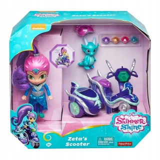 Shimmer a Shine - FN31 Shimmer & Shine Doll Zeta Nazbu Scooter