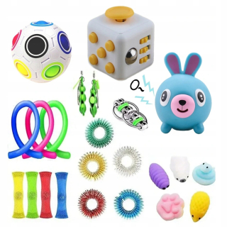 HARRY POTTER - Fidget spinner hračky Antirters 23pcs set