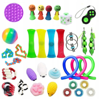 HELLO KITTY Fidget Spinner Toys Antirters 35ks Set