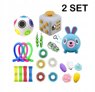 HARRY POTTER - Fidget Spinner Antistress Hračky 46ks Set