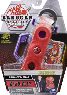 EXKLUZÍVNY FUSED BAKUGAN: Každý Baku-Clip je dodávaný s iným exkluzívnym kombinovaným Bakuganom