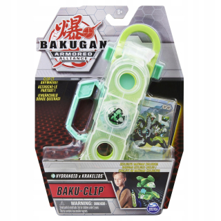 EXKLUZÍVNY BAKUGAN: Každý Baku-Clip je dodávaný s iným exkluzívnym kombinovaným Bakuganom
