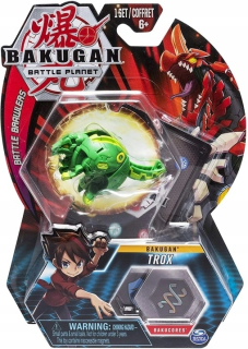 Bakugan - Bakugan Bitka Figúrka Planet Tróx Card