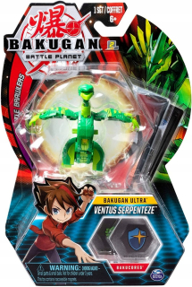 Bakugan - Akčná postava BAKUGAN BATTLE ULTRA VENTUS SERPENTEZE