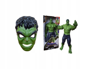 HULK - Figúrka Hulk Avengers Zvuk + maska