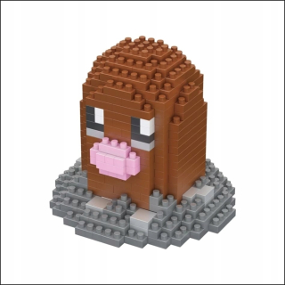 Pokémoni - Figúrka Pokemon Go Diglet + Box 300el.