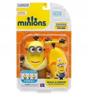 Mimoni - Minionka Figúrka Arctic Banana Kevin Deluxe