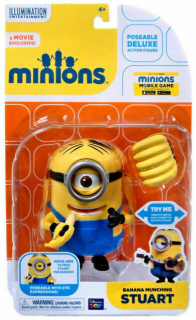 Mimoni - Minionka Figurine Munching Stuart Deluxe