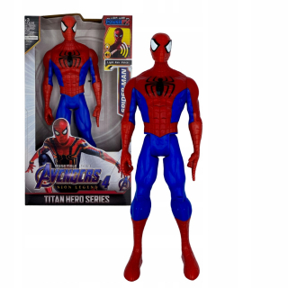 SPIDERMAN - Figurín Spiderman Avengers Pohyblivý zvuk 30 cm
