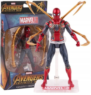 SPIDERMAN - Figúrka Spiderman Avengers War bez limitov 17cm