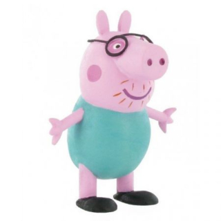 Pepa Pig - Figurín otec ošípané psi peppa comansi